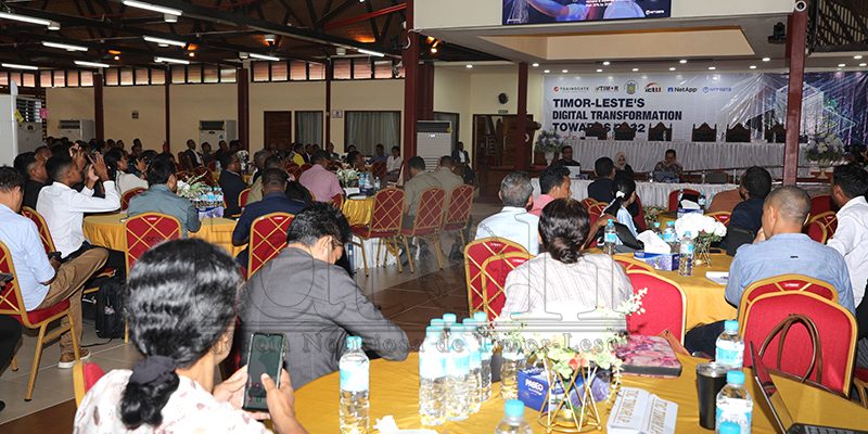 Transformação digital em Timor-Leste é tema de seminário