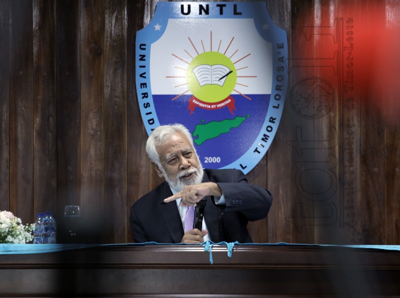 Xanana encoraja estudantes a ter hábitos de leitura