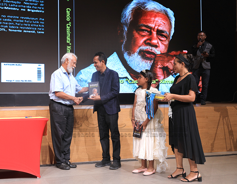 Lançado livro Xanana Sasulo Dame Nian da autoria do jornalista Cassimata