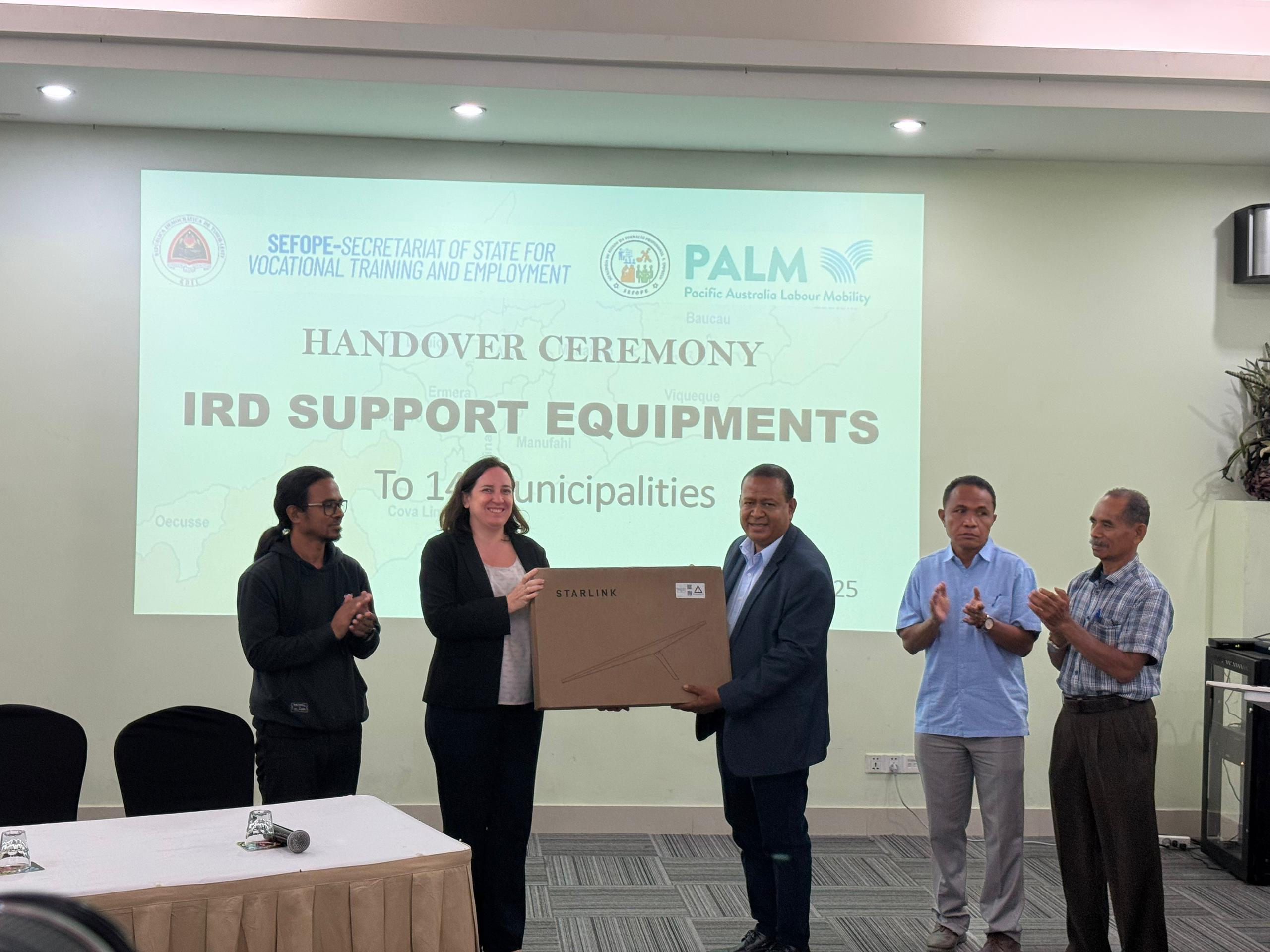 Austrália disponibiliza equipamentos para acesso à internet via Starlink a SEFOPE