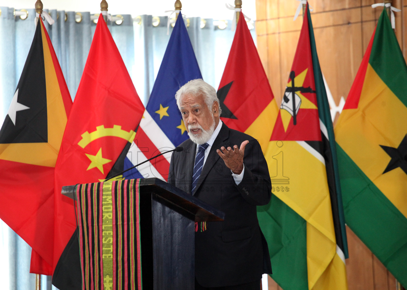 Xanana defende reforço da cooperação entre PALOP-TL e UE