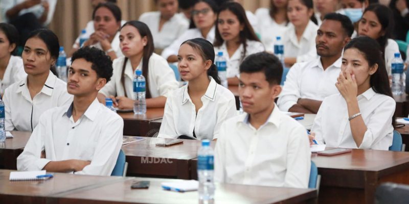 Voluntários dos Jogos Desportivos da CPLP frequentam formação protocolar