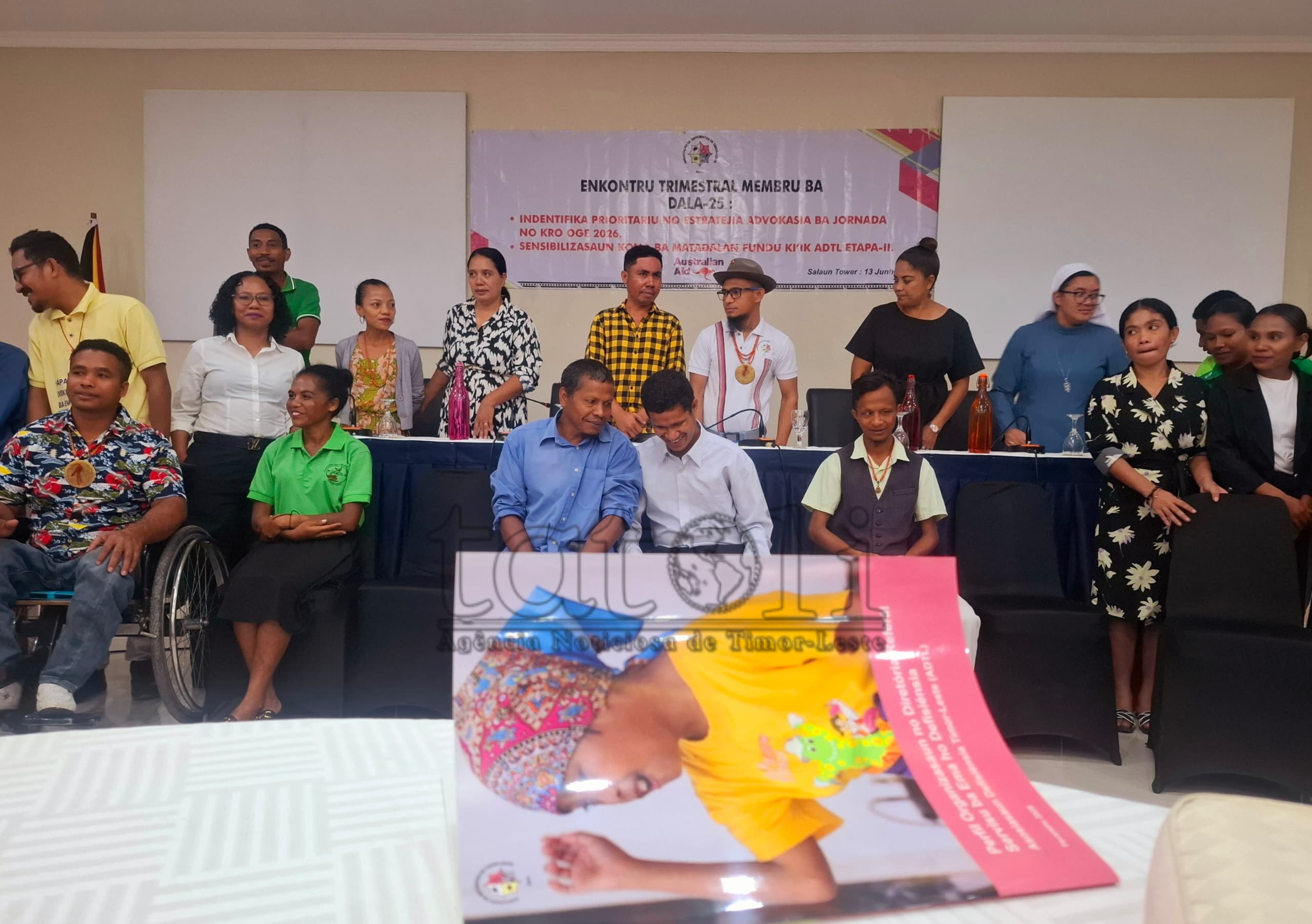 Associação de Deficientes vai receber apoio financeiro da Austrália