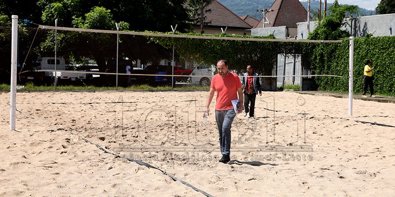 Atletas de Voleibol de Praia preparam-se intensamente para Jogos Desportivos da CPLP