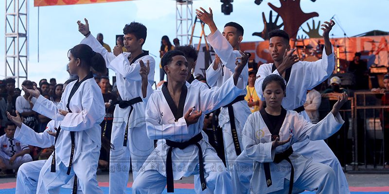 Atletas de taekwondo preparam-se para Jogos da CPLP