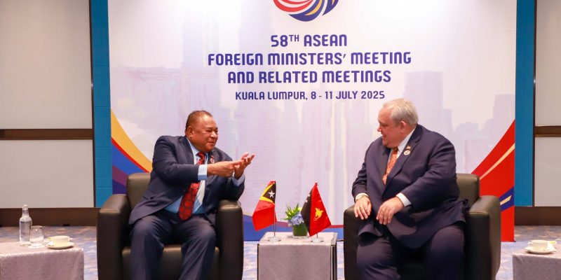 Adesão da Papua Nova Guiné à ASEAN conta com apoio de Timor-Leste