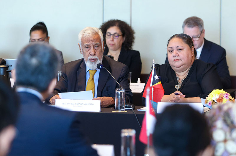 Xanana defende negociações de fronteiras marítimas com base no Direito Internacional