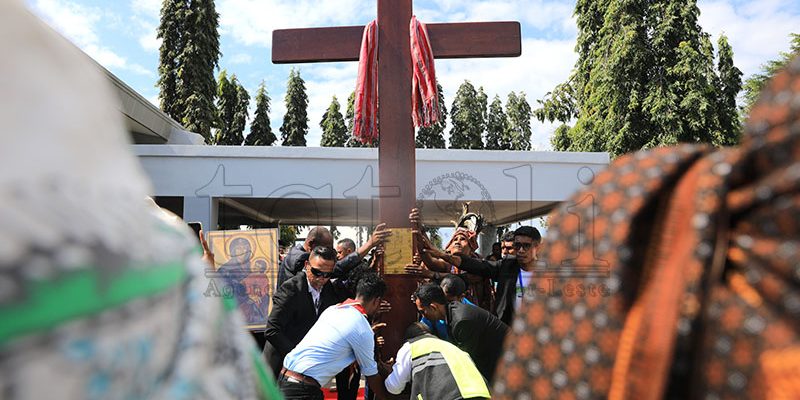 Dom Virgílio Cardeal considera Cruz Peregrina sinal de esperança para a juventude católica