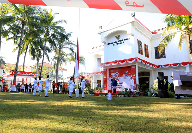 Comunidade indonésia em Timor-Leste celebra 80.º aniversário da independência