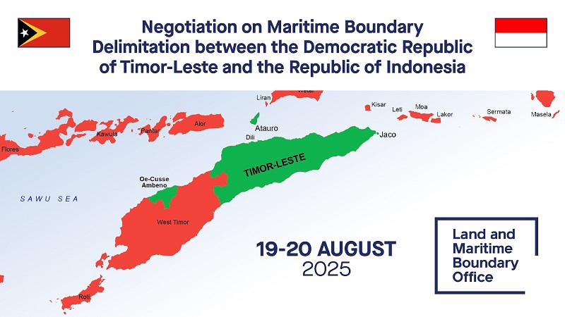 Timor-Leste e Indonésia vão iniciar negociações sobre fronteiras marítimas