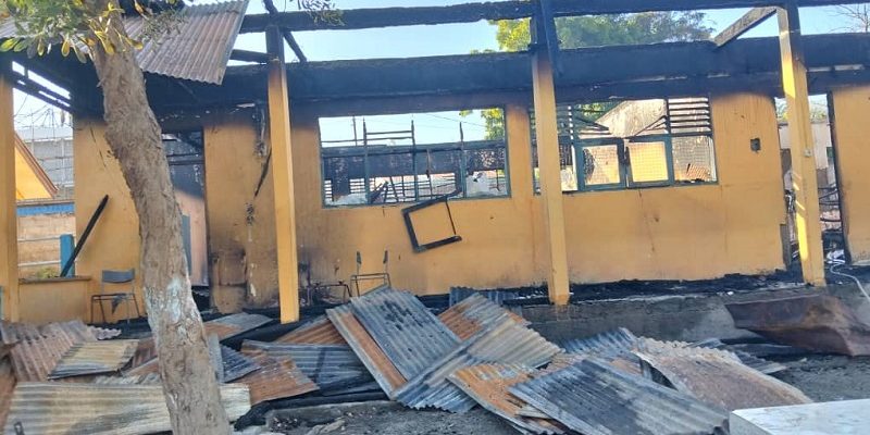 Incêndio em escola de Liquiçá: alunos da São João de Brito já têm alternativa