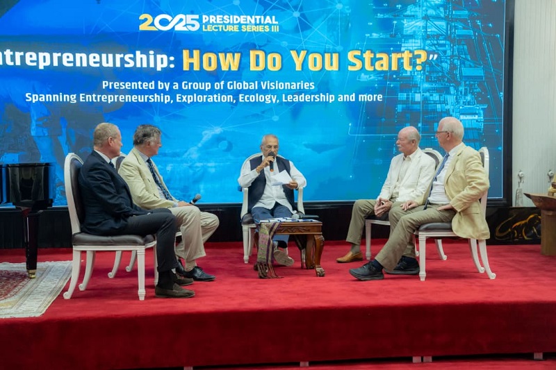 Empreendedorismo é o tema da 3.ª edição da Série de Palestras Presidenciais