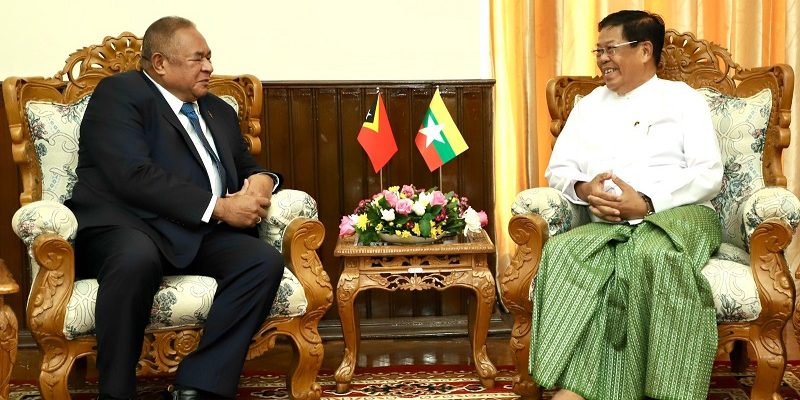 Myanmar e Timor-Leste discutem cooperação e abertura de Embaixada em Díli