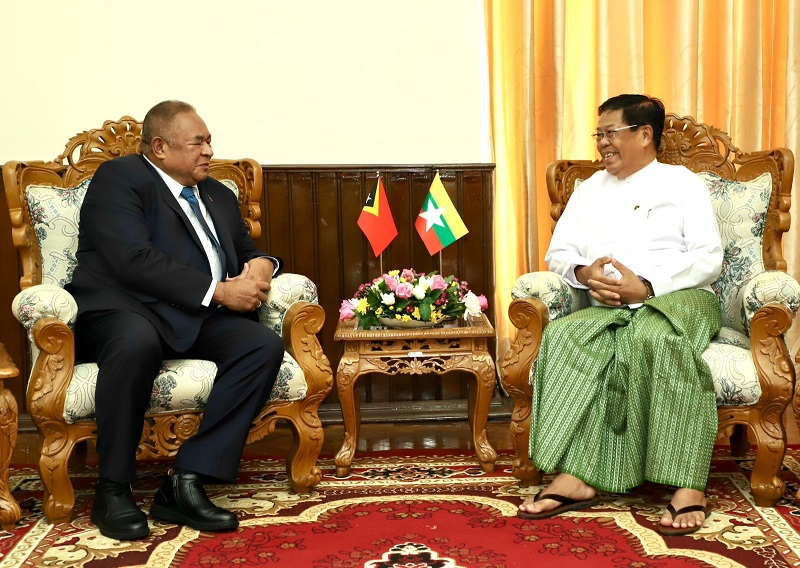 Myanmar e Timor-Leste discutem cooperação e abertura de Embaixada em Díli
