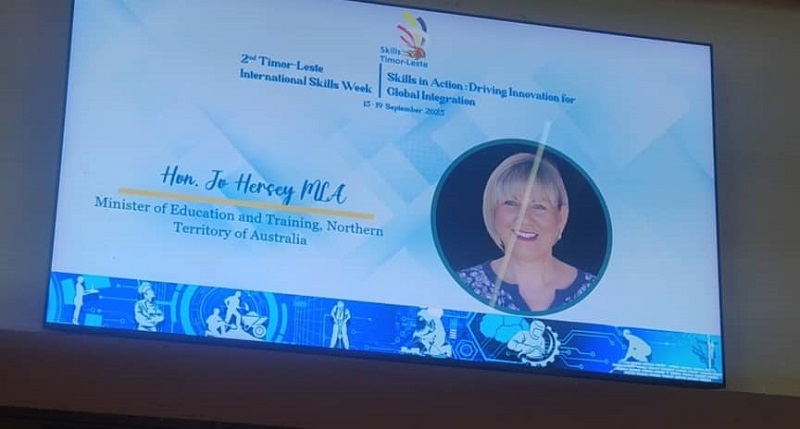 Ministra australiana defende ensino técnico-vocacional como chave para o futuro da juventude timorense