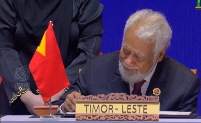 Timor-Leste torna-se 11.º membro da ASEAN