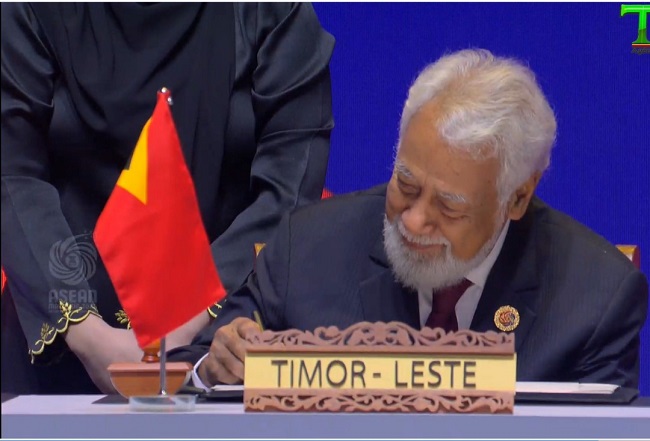 Timor-Leste torna-se 11.º membro da ASEAN