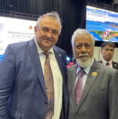 Ucrânia felicita Timor-Leste pela adesão à ASEAN e aponta reforço da cooperação bilateral
