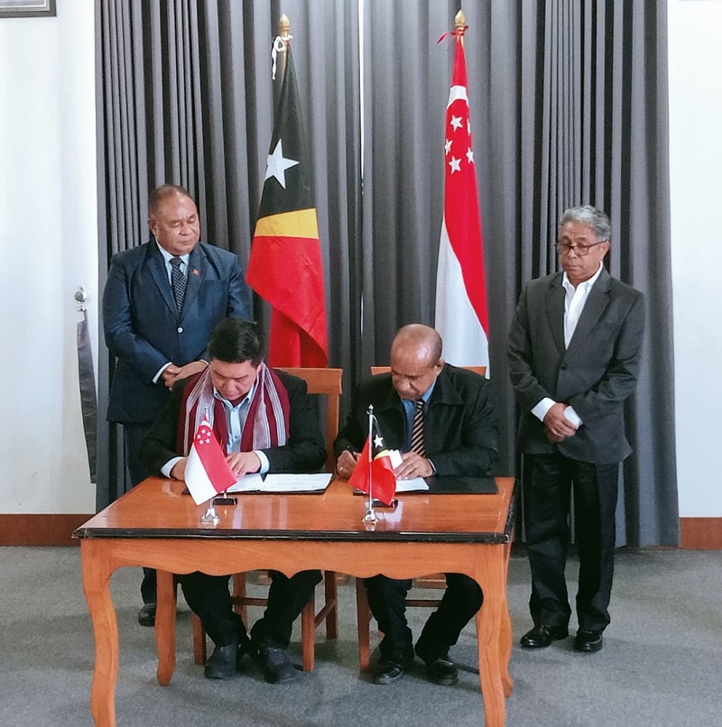 Timor-Leste reforça cooperação ambiental com Singapura e aposta em jardins botânicos