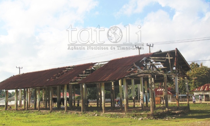Vários mercados em Viqueque estão em condições precárias