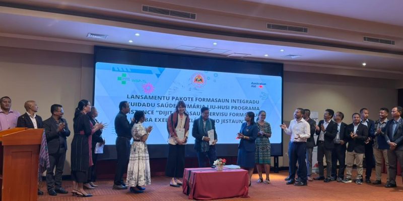 Profissionais de saúde vão frequentar formações à distância