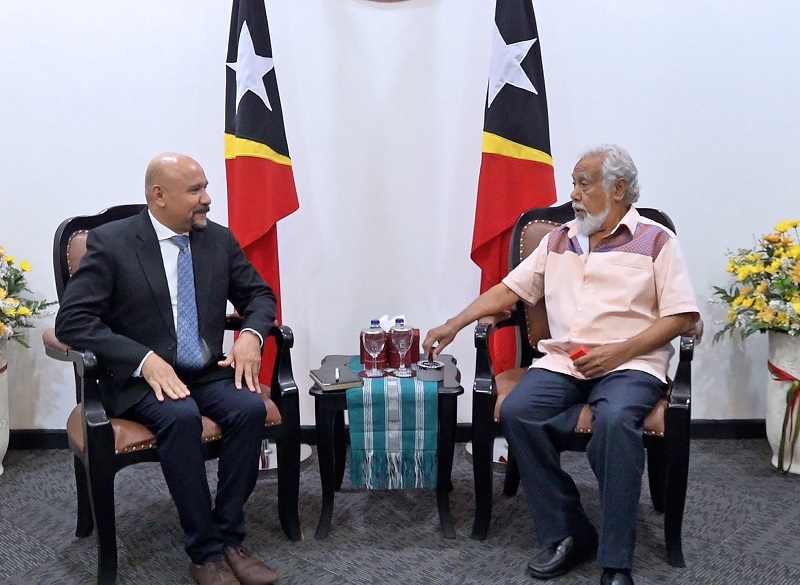 Embaixador de Timor-Leste em Portugal recebe orientações de Xanana Gusmão