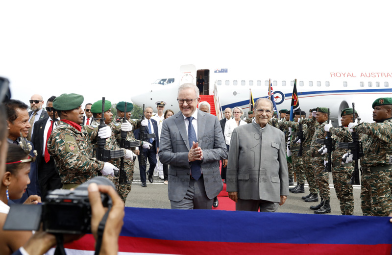 Primeiro-Ministro australiano em visita oficial a Timor-Leste