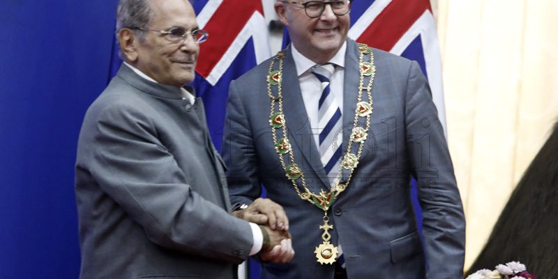 Anthony Albanese condecorado com Grande Colar da Ordem de Timor-Leste