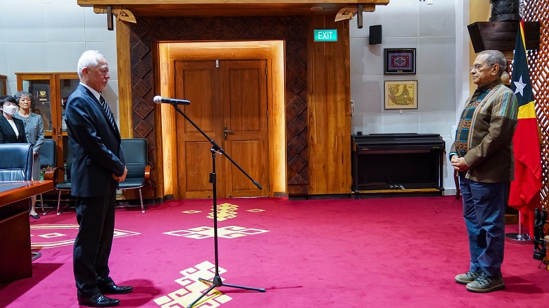 Yamamoto Yasushi é novo Embaixador do Japão em Timor-Leste