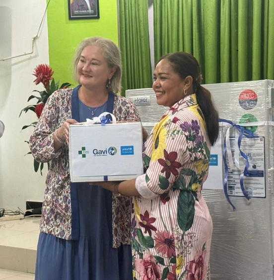UNICEF entrega equipamentos para reforçar cadeia de frio da vacinação