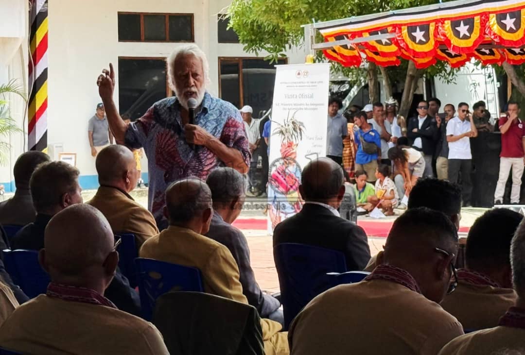 Xanana Gusmão conclui ciclo de visitas aos municípios com deslocação a Viqueque