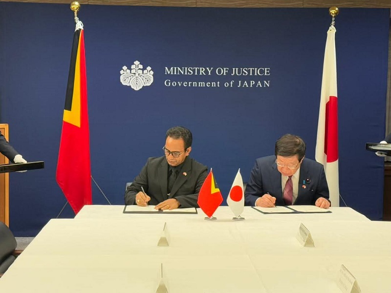 Timor-Leste e Japão aprofundam cooperação jurídica e institucional