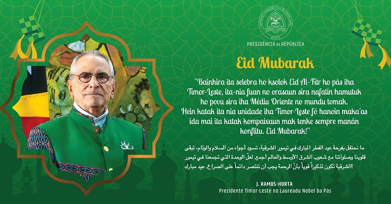 PR felicita comunidade muçulmana pelo Idul Fitri e destaca unidade nacional