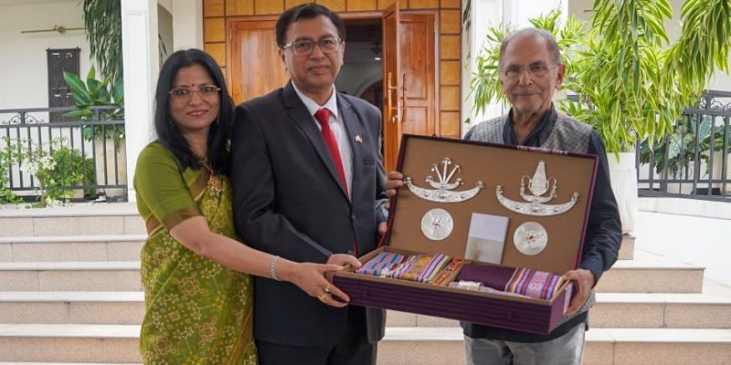 Embaixador da Índia despede-se do Presidente da República