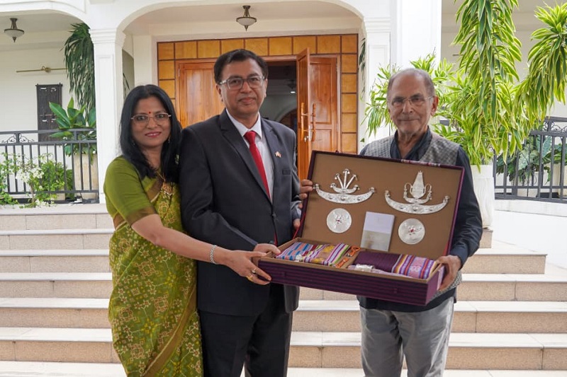 Embaixador da Índia despede-se do Presidente da República