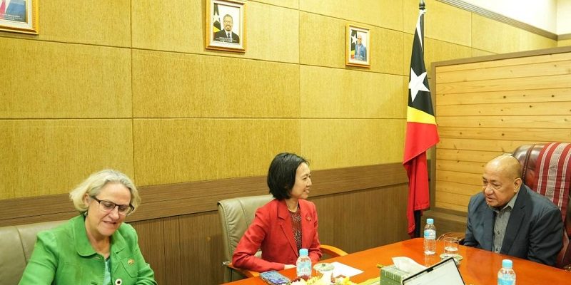 Agio Pereira recebe Subsecretária australiana para fortalecer parceria bilateral