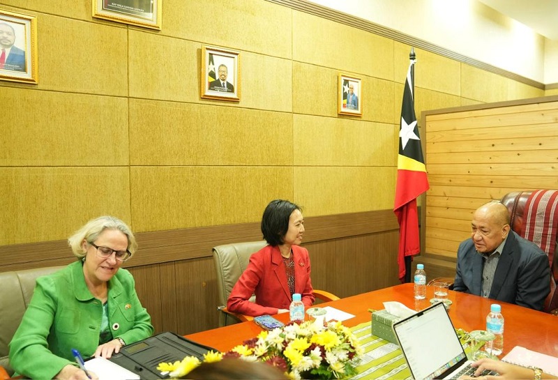 Agio Pereira recebe Subsecretária australiana para fortalecer parceria bilateral