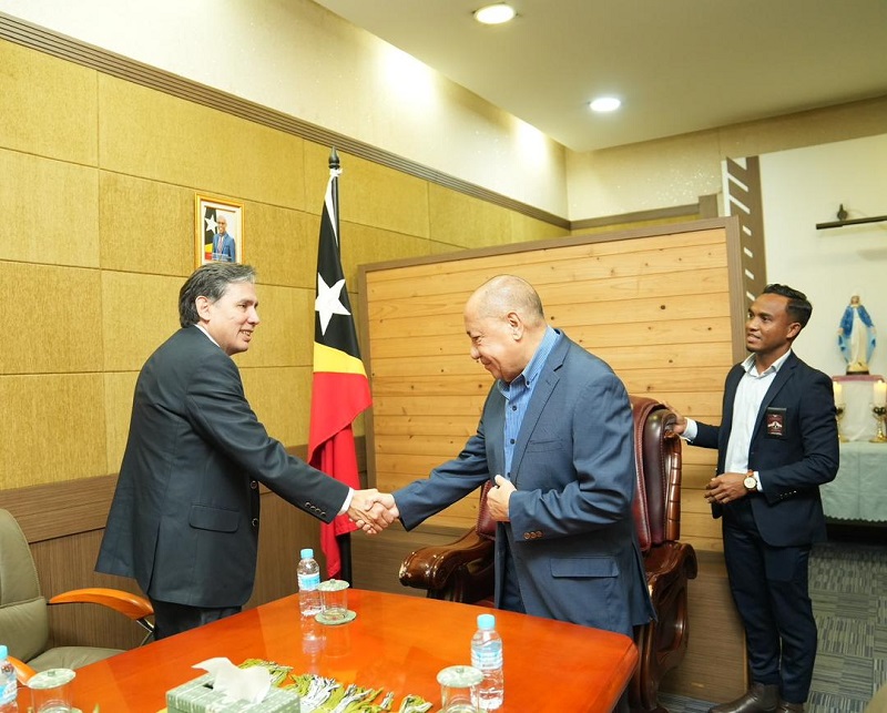 Projeto Greater Sunrise e cibersegurança em destaque em encontro entre Governo e representantes dos EUA