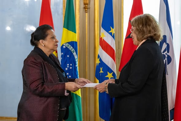Natália Carrascalão apresenta credenciais como Representante de Timor-Leste na CPLP