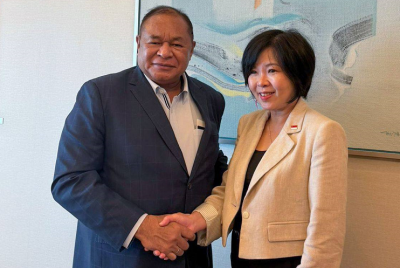 Bendito Freitas e Embaixadora singapurense discutem preparação das futuras presidências da ASEAN