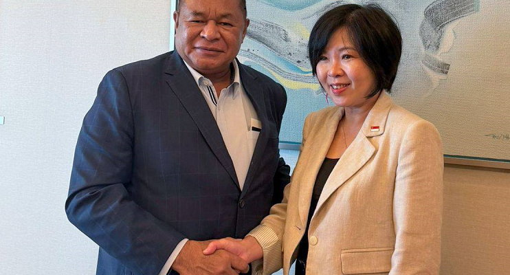 Bendito Freitas e Embaixadora singapurense discutem preparação das futuras presidências da ASEAN