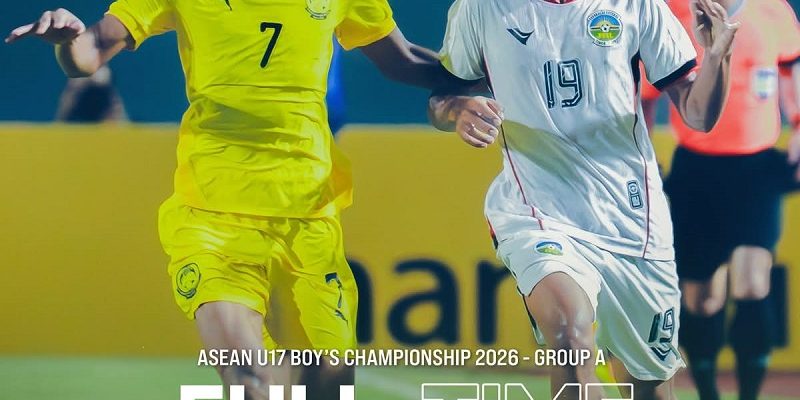 Seleção nacional de futebol sub-17 perde com a Malásia por 2-0