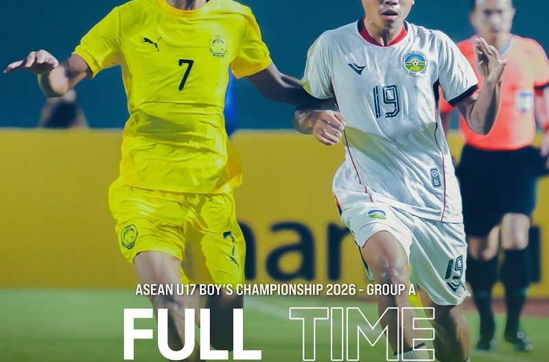 Seleção nacional de futebol sub-17 perde com a Malásia por 2-0