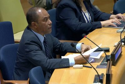 Dionísio Babo defende reforço da capacidade de respostas das instituições multilaterais na ONU