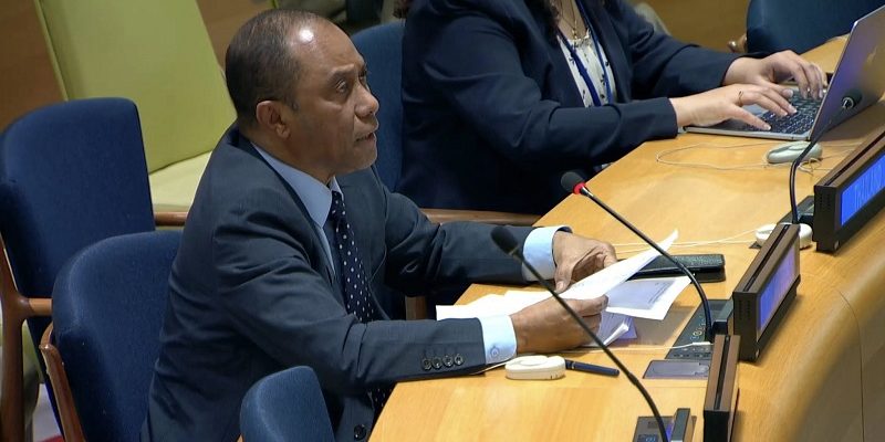 Dionísio Babo defende reforço da capacidade de respostas das instituições multilaterais na ONU