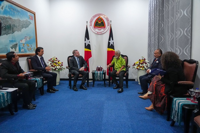 Exploração de parcerias económicas em destaque em reunião entre Xanana e investidores dos EUA e Países Baixos