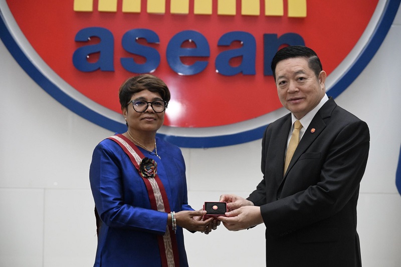 Elisa da Silva apresenta credenciais como Representante de Timor-Leste na ASEAN