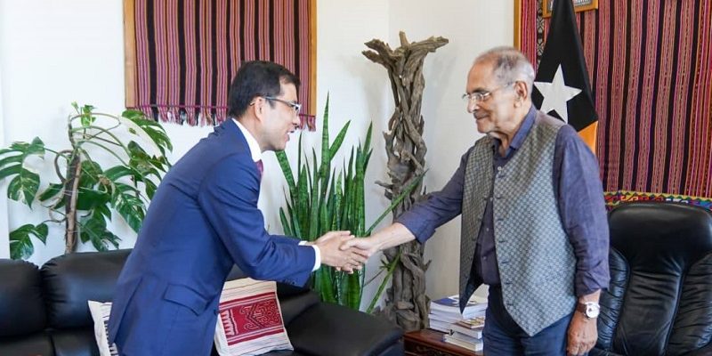 Ramos-Horta e Embaixador do Camboja discutem reforço das relações bilaterais