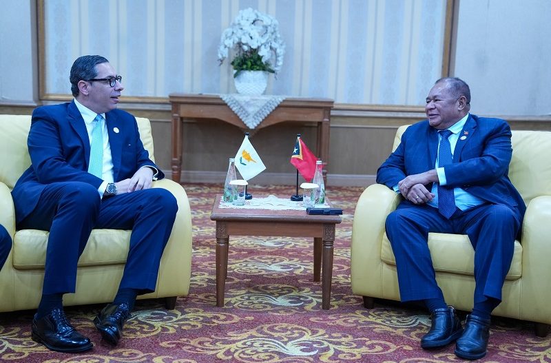 Timor-Leste e Chipre pretendem fortalecer cooperação em áreas consideradas estratégicas