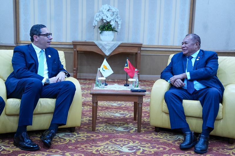 Timor-Leste e Chipre pretendem fortalecer cooperação em áreas consideradas estratégicas
